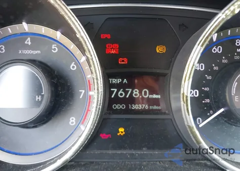 2011 Hyundai Sonata Gls z USA, uszkodzony, nr VIN 5NPEB4ACXBH258743